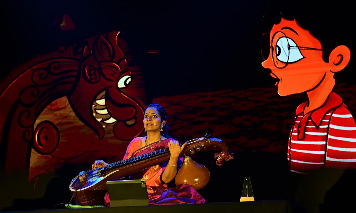 The show is a unique blend of music, narration and animation 