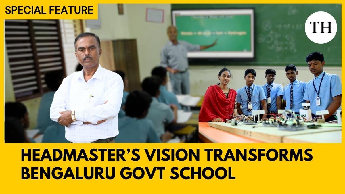From dropout crisis to model campus: Karnataka headmaster turns village school into success