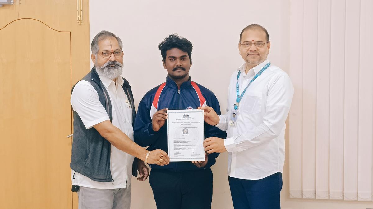 NSS volunteer scales 2,873-ft peak during national adventure camp