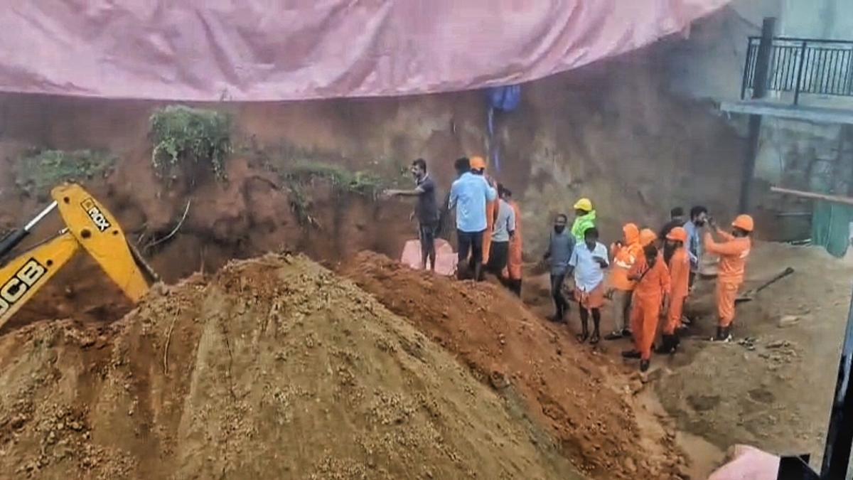 Two construction workers killed as compound wall falls on them in Idukki