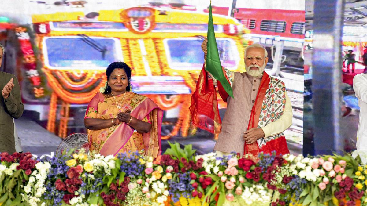 PM Modi launches Vande Bharat train to Tirupati from Secunderabad