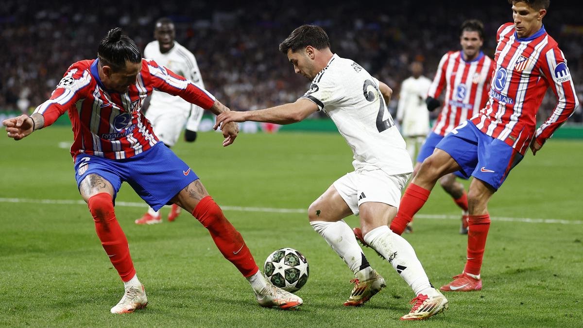 Champions League: Real beats Atletico 2-1 in Round of 16 derby; Arsenal romps to record away win at PSV