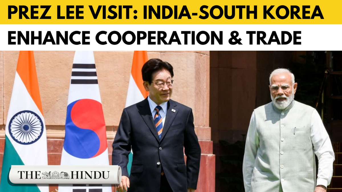 India–South Korea to upgrade CEPA, deepen strategic partnership