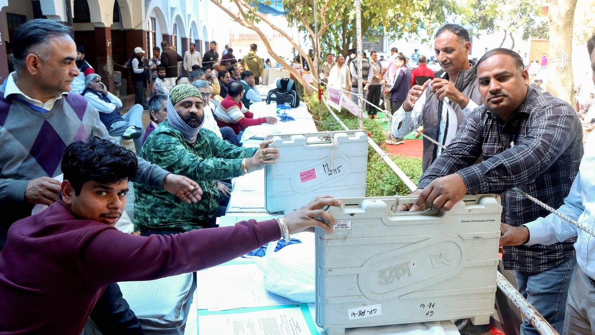 Polling under way for Haryana municipal elections