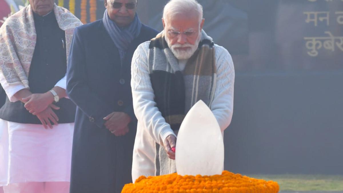 PM Modi pays tributes to Vajpayee, Malaviya on their birth anniversary