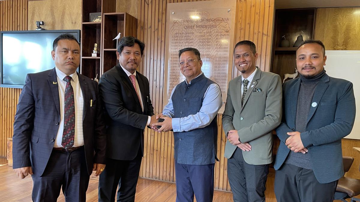 NPP's Thomas A. Sangma files nomination for Meghalaya Assembly Speaker's post