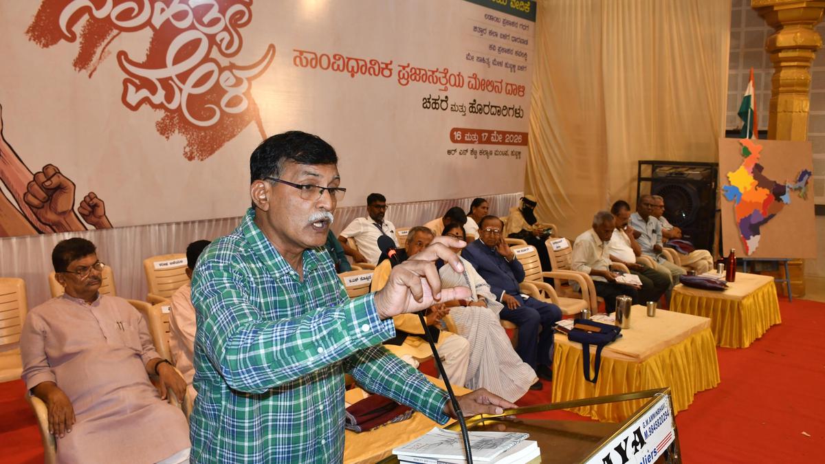 Two-day ‘May Sahitya Mela’ begins in Hubballi, speakers call for fight to protect parliamentary democracy