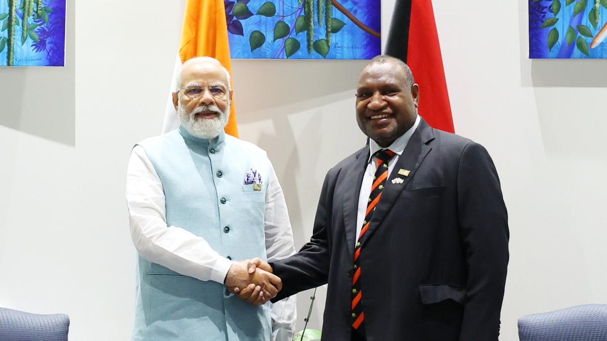 Modi stresses on boosting India-Papua New Guinea ties in talks with PM Marape, Governor-General Dadae