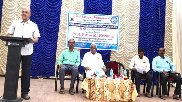 Govt. Arts college introduces BBA event management course