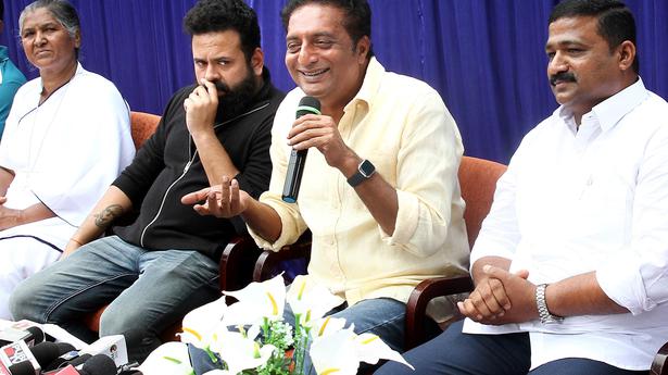 Prakash Raj donates ambulance in memory of Puneet Rajkumar