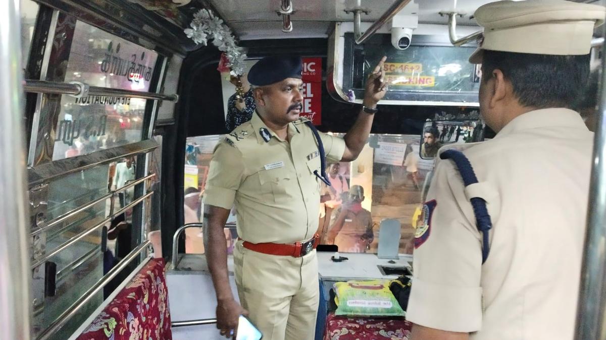 Surveillance cameras fixed in 179 private buses in Coimbatore