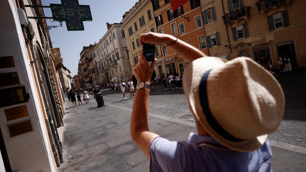 Heat wave bakes southern Europe, sparking warnings to stay inside, drink water and limit exercise
