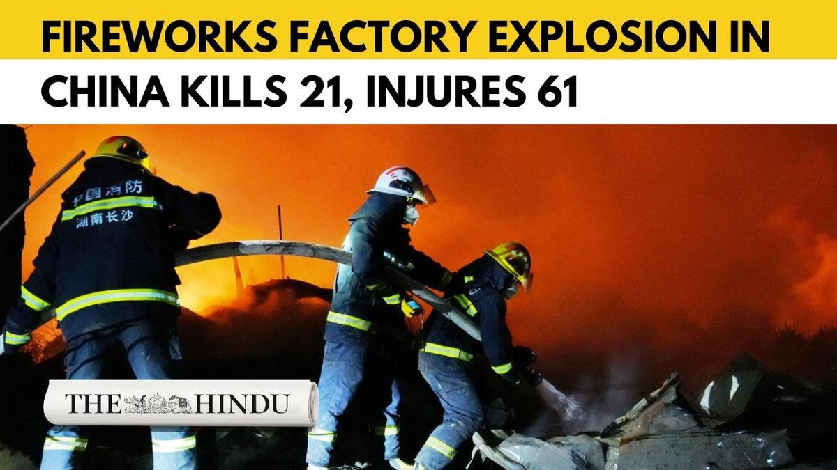 Explosion at China Fireworks Factory Kills 26 and Injures 61 in Hunan Province