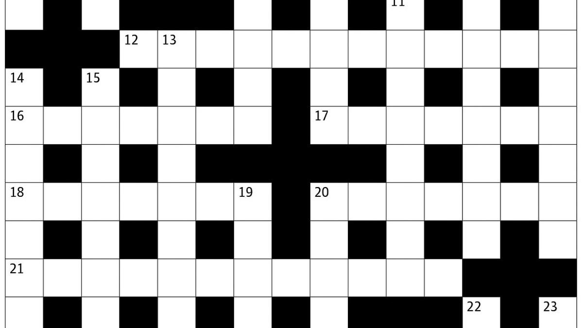 The Sunday Crossword No. 3311