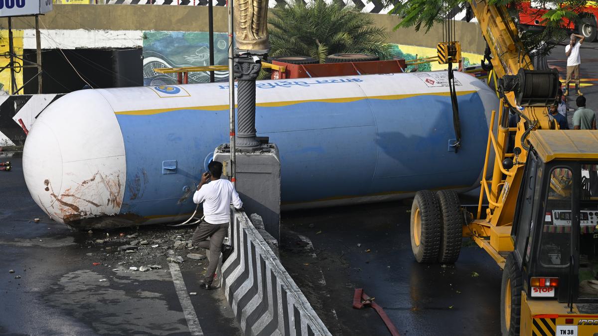 Coimbatore LPG tanker accident: Driver arrested for negligence