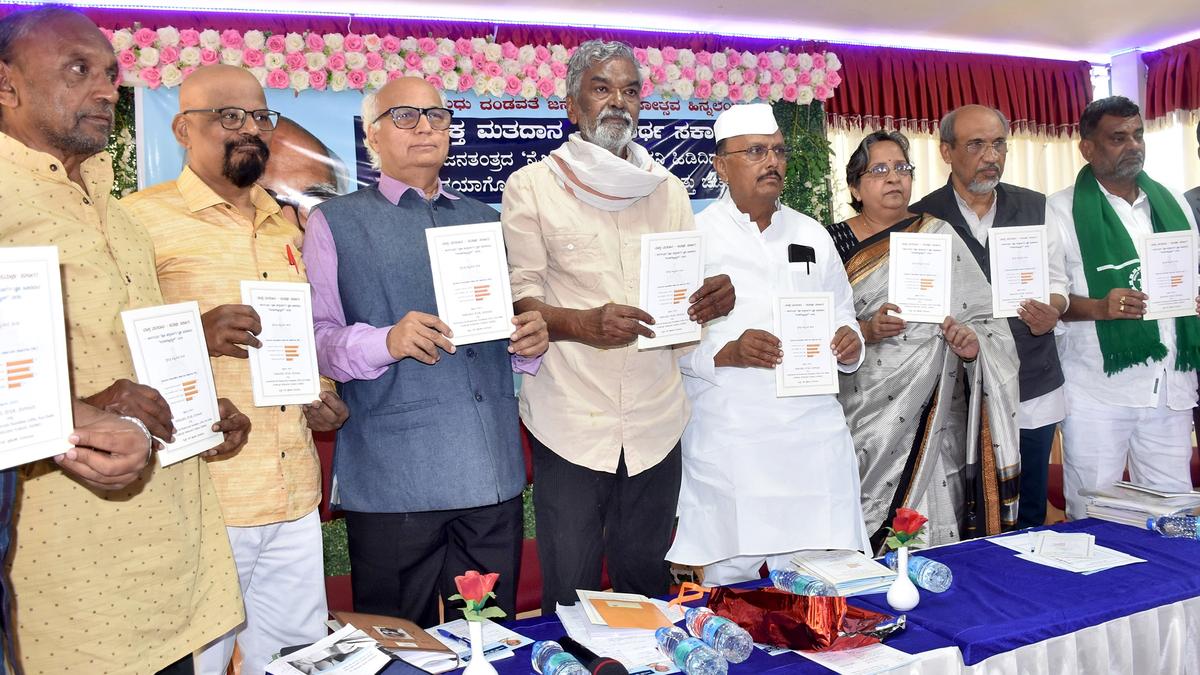 Alliance of like minded political forces mooted in Karnataka The Hindu