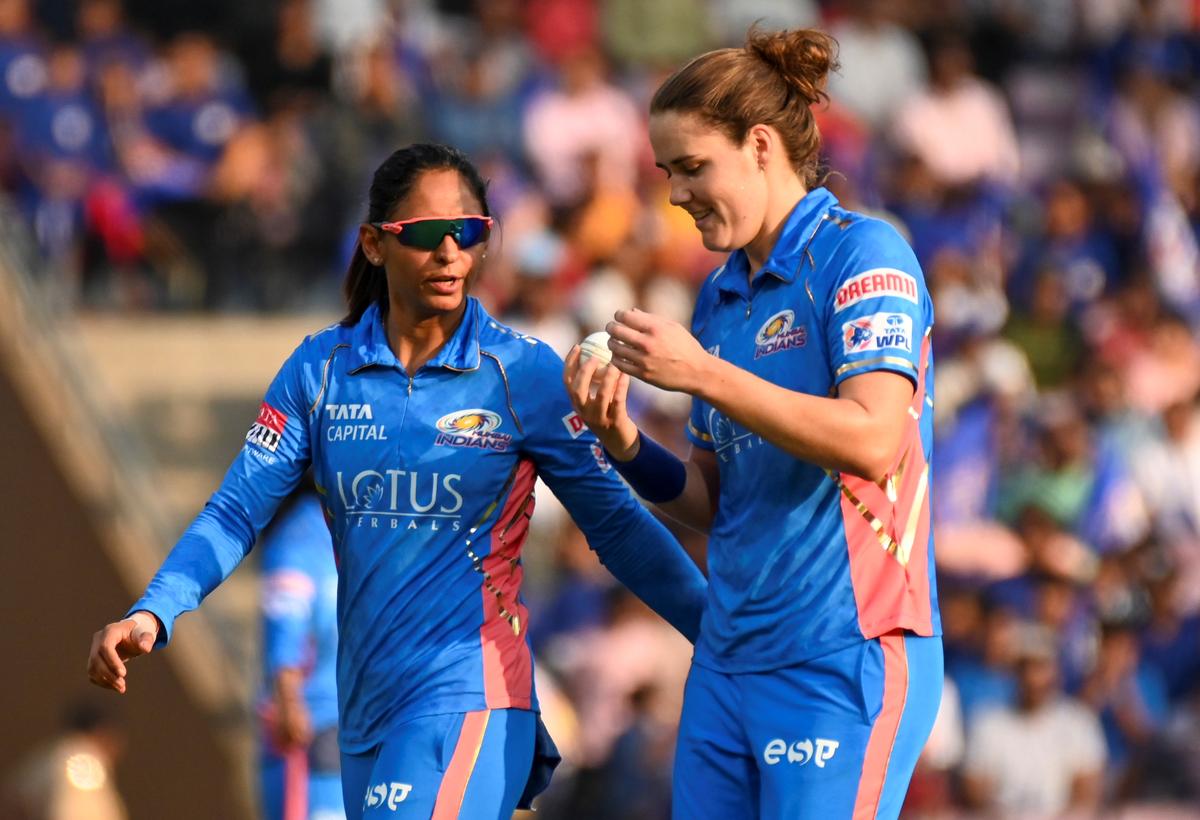 Synergy: Sciver-Brunt has enjoyed playing under Harmanpreet’s captaincy. ‘With the bat, she has got a switch that she can flick at any time, really.  She can just accelerate things like I haven’t really seen anyone else do.’ | Photo credit: Emmanual Yogini