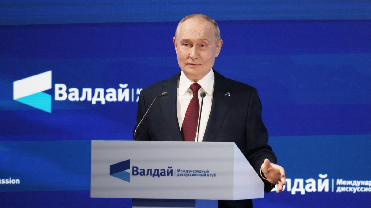 Putin praises Trump but warns supplies of U.S. long-range missile to Ukraine will badly hurt ties