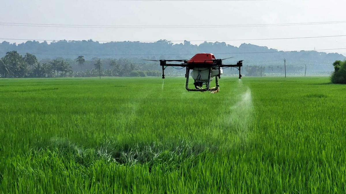 Agriculture drone developed by sister-brother duo’s start-up gets DGCA certification