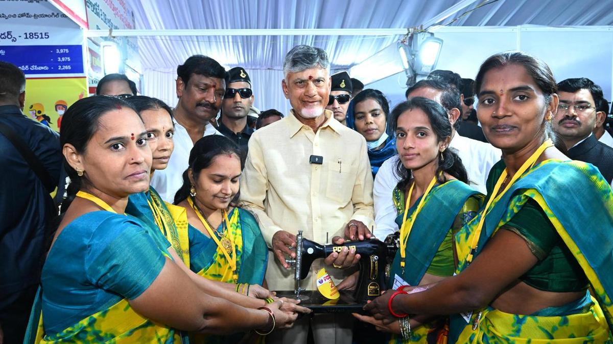 Naidu aims to create 1 lakh women entrepreneurs in a year