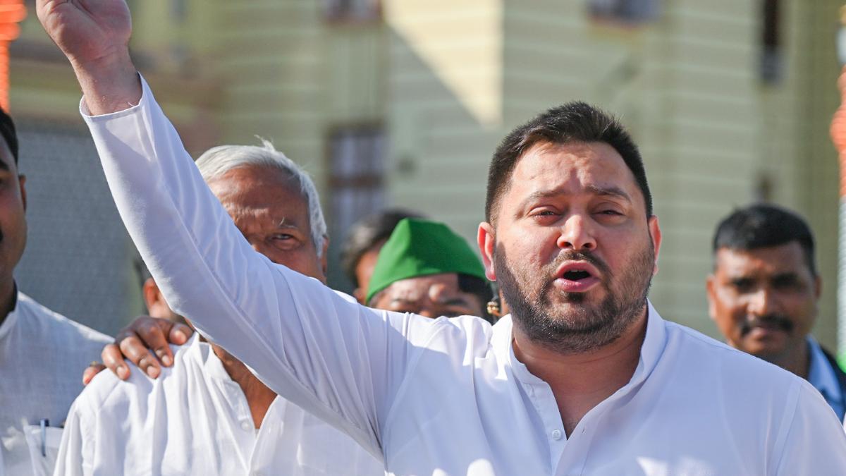 Bihar budget ‘inflated’ and ‘bundles of lies’, says Tejashwi Yadav