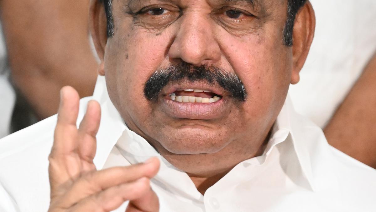 Speaking at the Assembly, Palaniswami raises concern over rise of grave crimes in Tamil Nadu