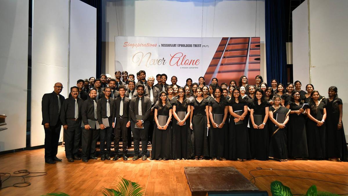 Singspirations, a Tiruchi-based choir group, gears for an international show