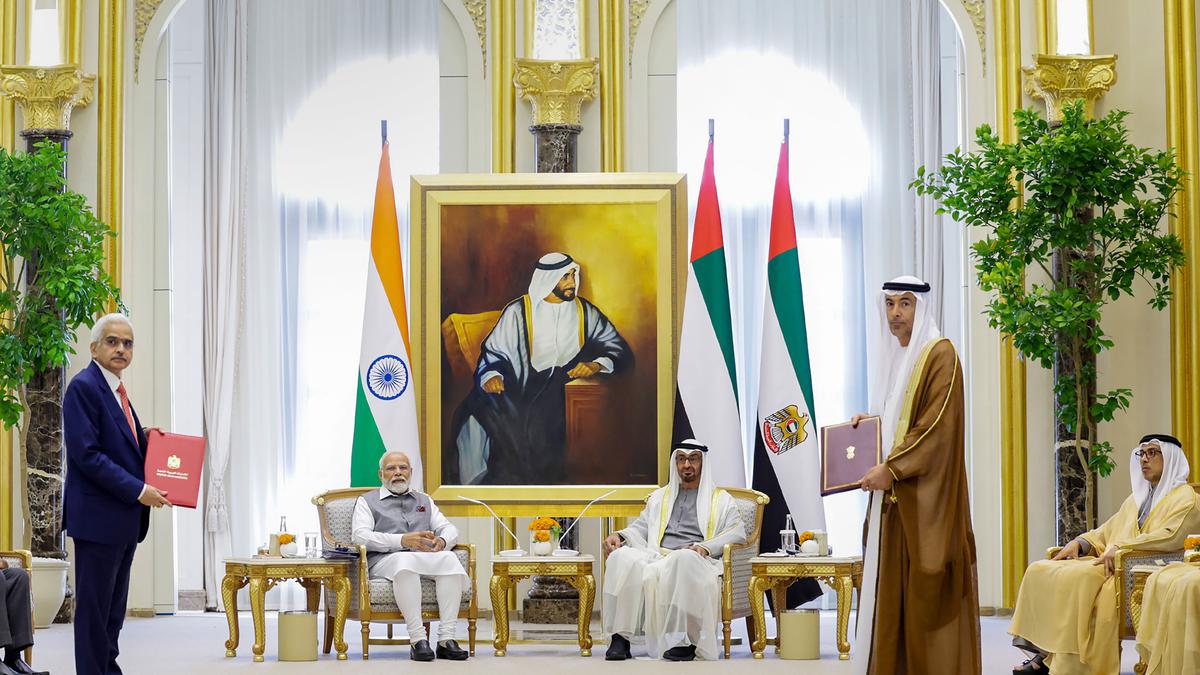 India and UAE set to use rupee, dirham for trade
