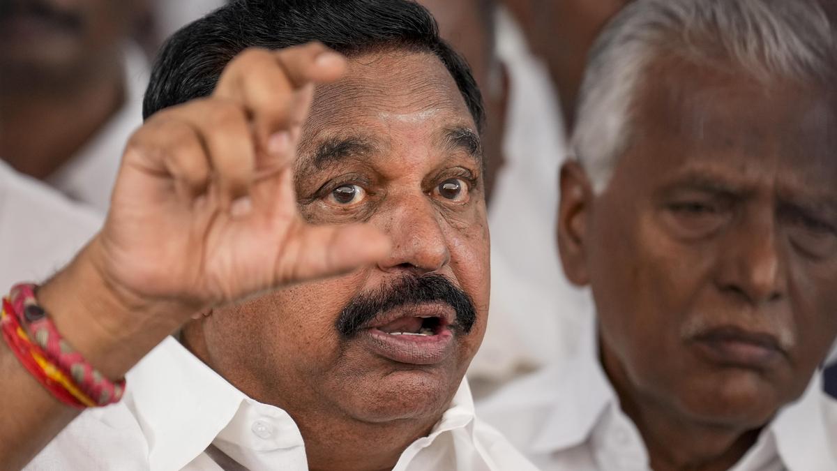 DMK government in T.N. has compromised on women’s safety: Palaniswami