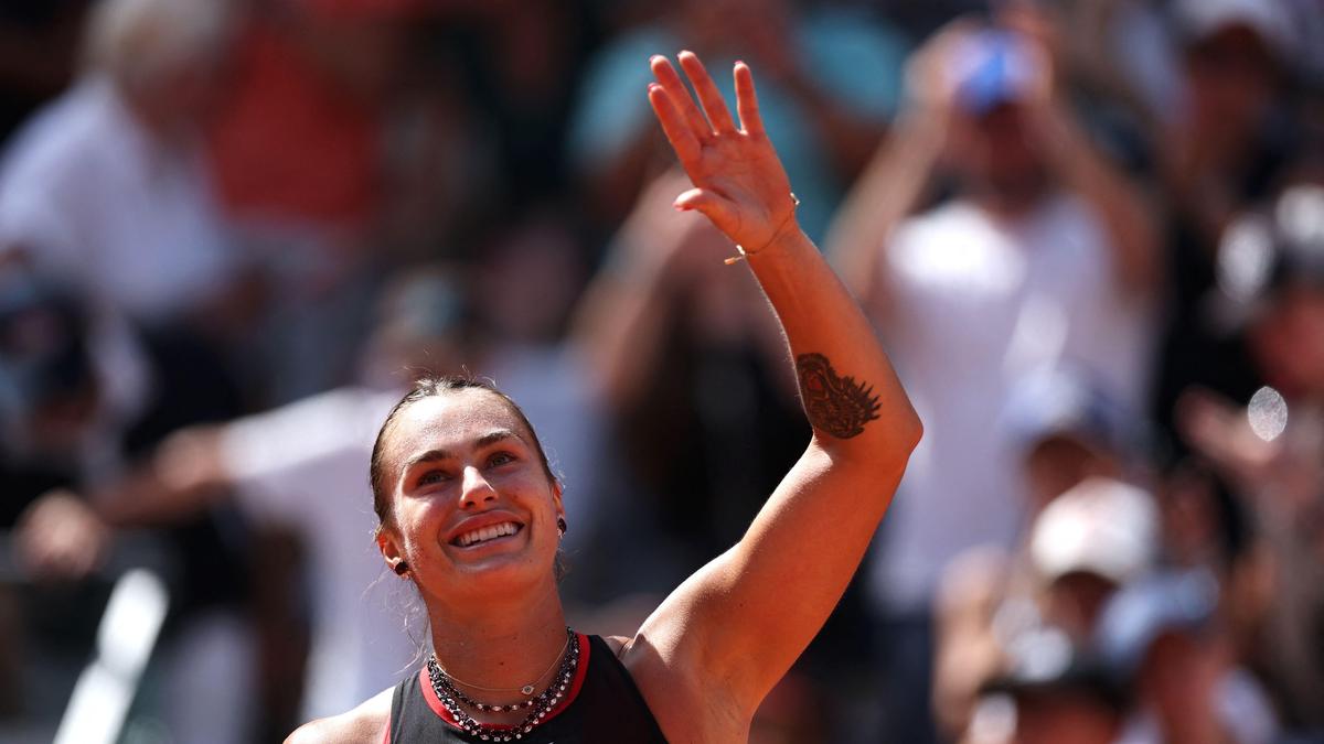 French Open: Sabalenka sees off Kasatkina to reach fourth round