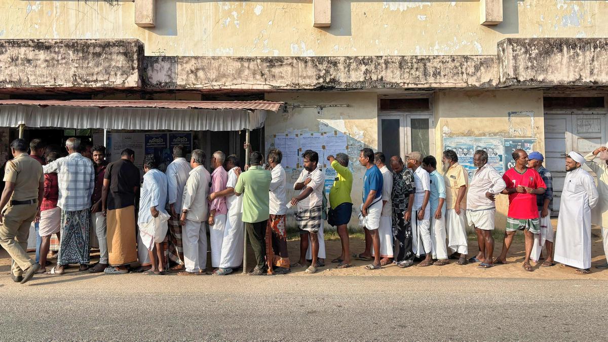 Local body polls: Thiruvananthapuram district records 67.42% voter turnout, down from 70.02% registered in 2020