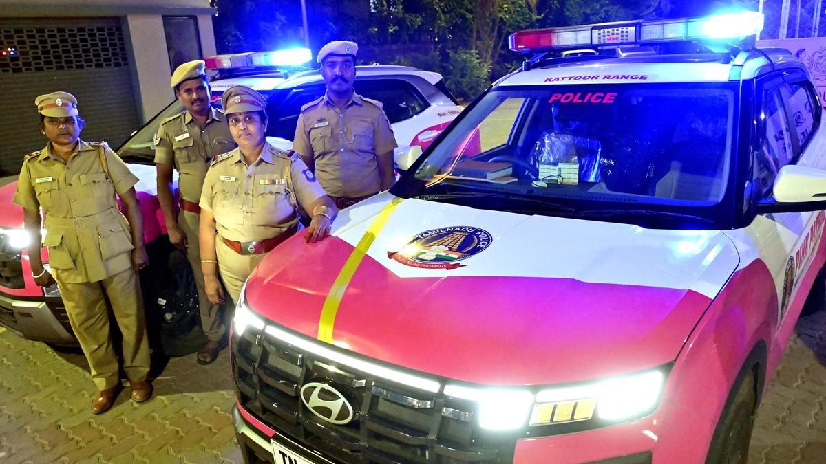 Seven pink patrol vehicles in Coimbatore to reach out to women in distress