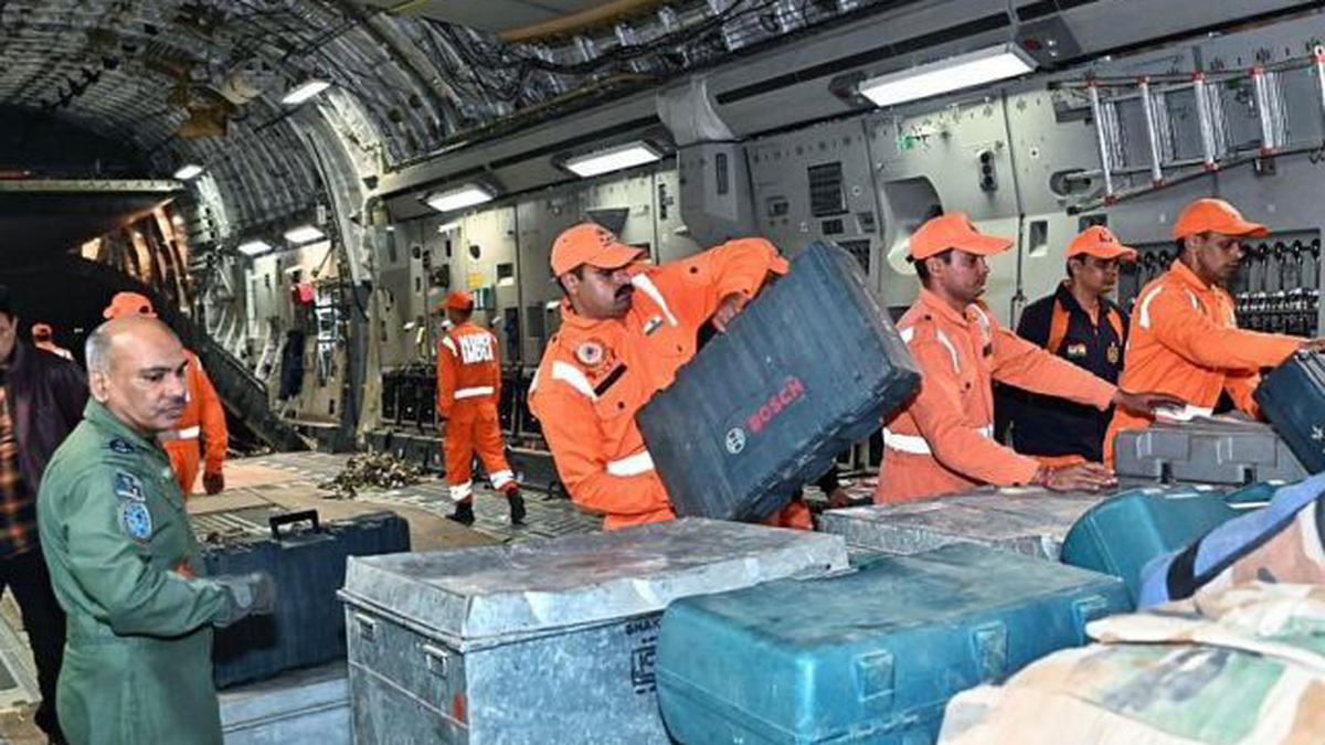 India dispatches first consignment of earthquake relief material to Turkey