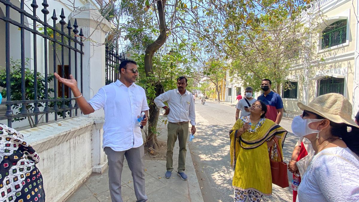 Heritage Walk by INTACH a part of Pondicherry Heritage Festival 2023