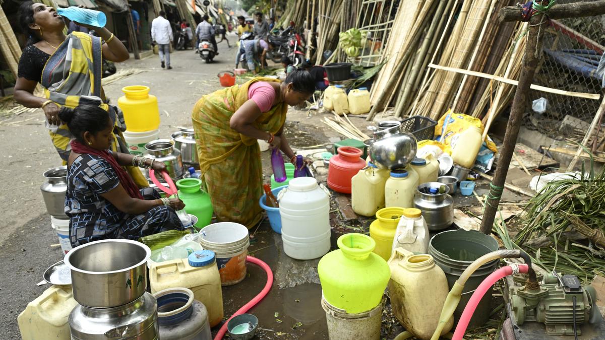 Partial disruption in water supply to several parts of Hyderabad on February 1