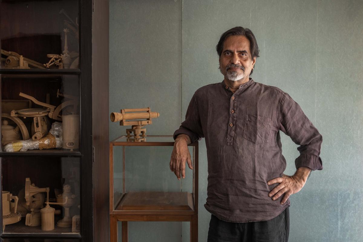 Artist Sudarshan Shetty.