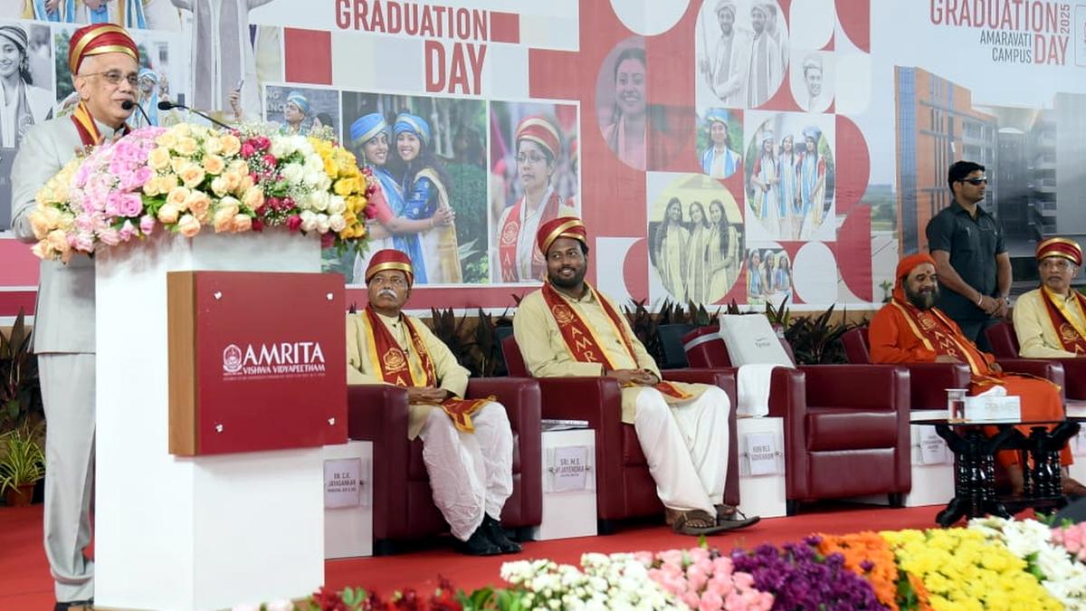 A.P. Governor calls for lifelong learning at Amrita Vishwa Vidyapeetham convocation