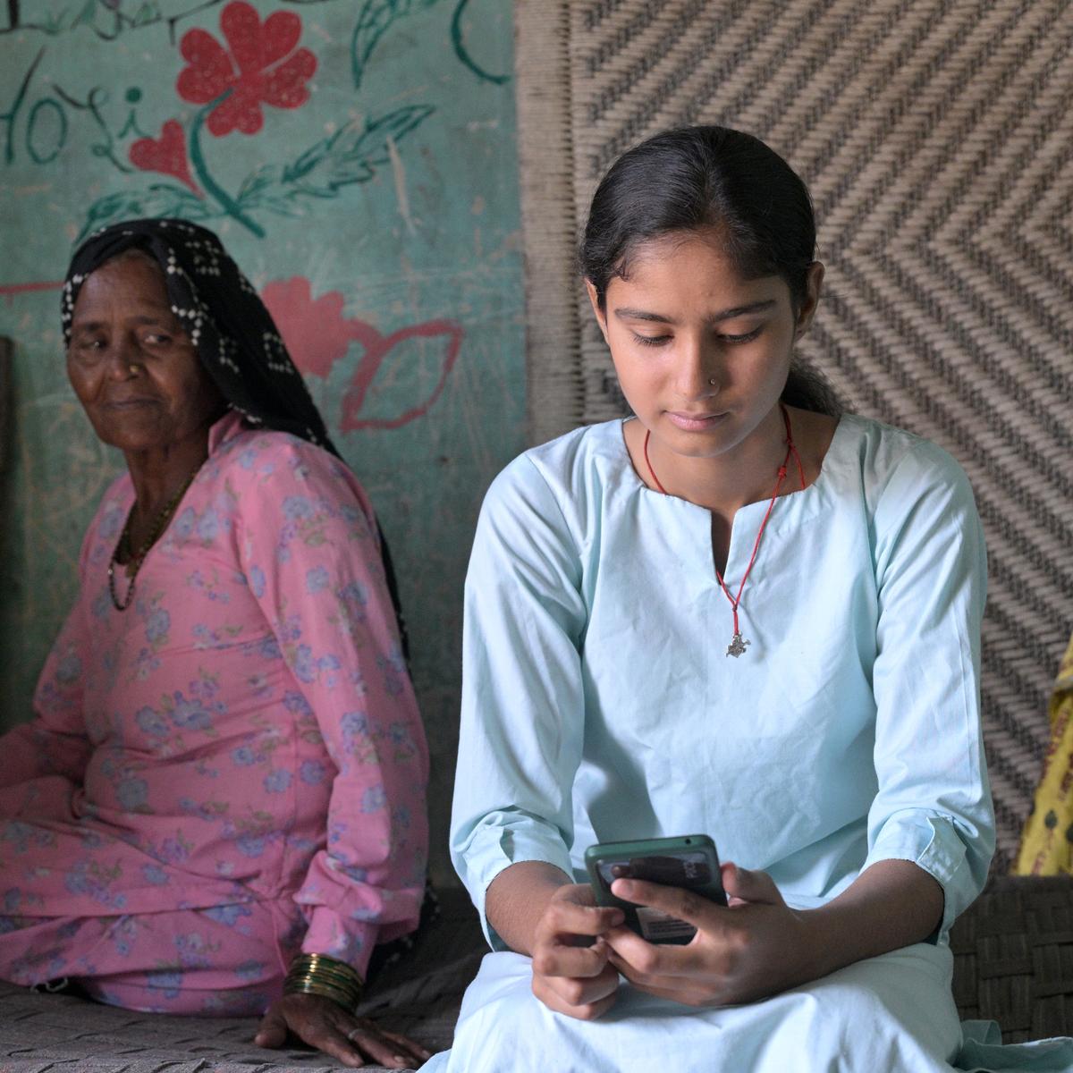 A phone of her own: Digital gaps fallout on young women in rural India -  The Hindu