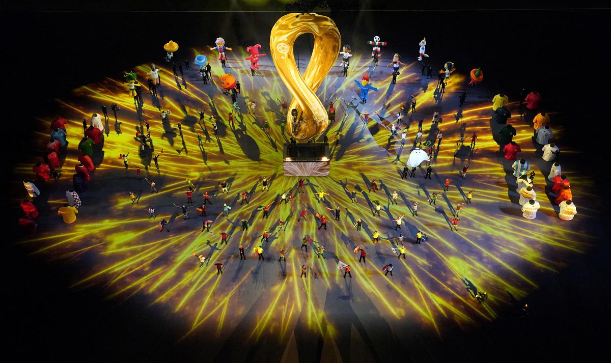 2022 FIFA World Cup Qatars Arabian Nights-themed opening ceremony enthrals spectators