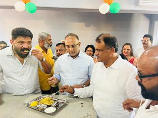 Indira Canteen opened in Kalaghatagi in Dharwad district of Karnataka - The  Hindu