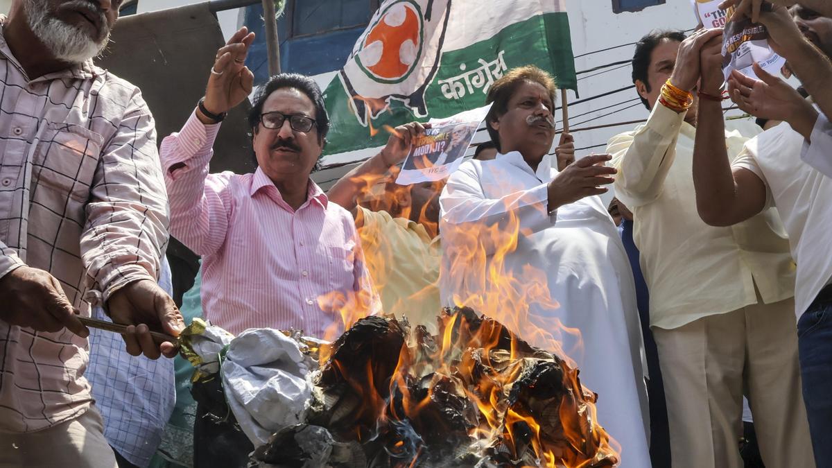 NEET-UG 2026 cancelled: J&K Congress protests in Jammu, demands Supreme Court-monitored probe