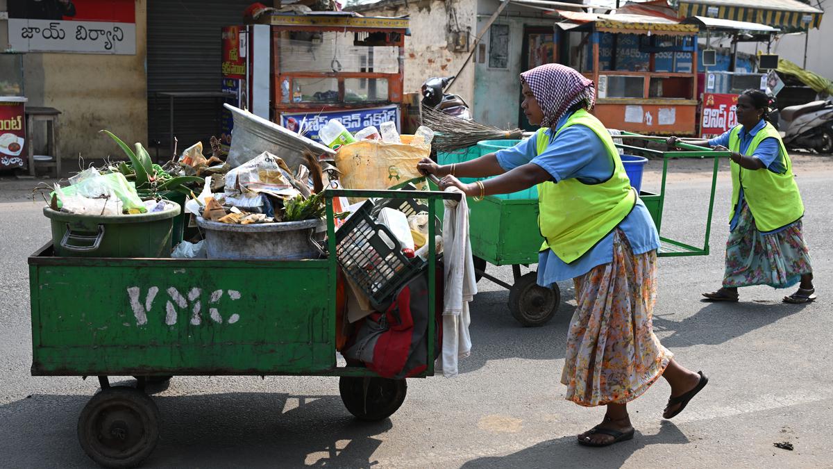 Levying of garbage collection charges becomes a key poll issue in Andhra Pradesh