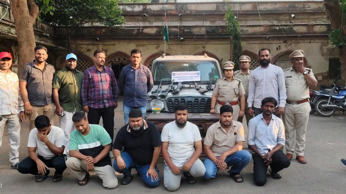 Six arrested for hunting wildlife, including deer and peacocks, in Shadnagar and Mathkal forests