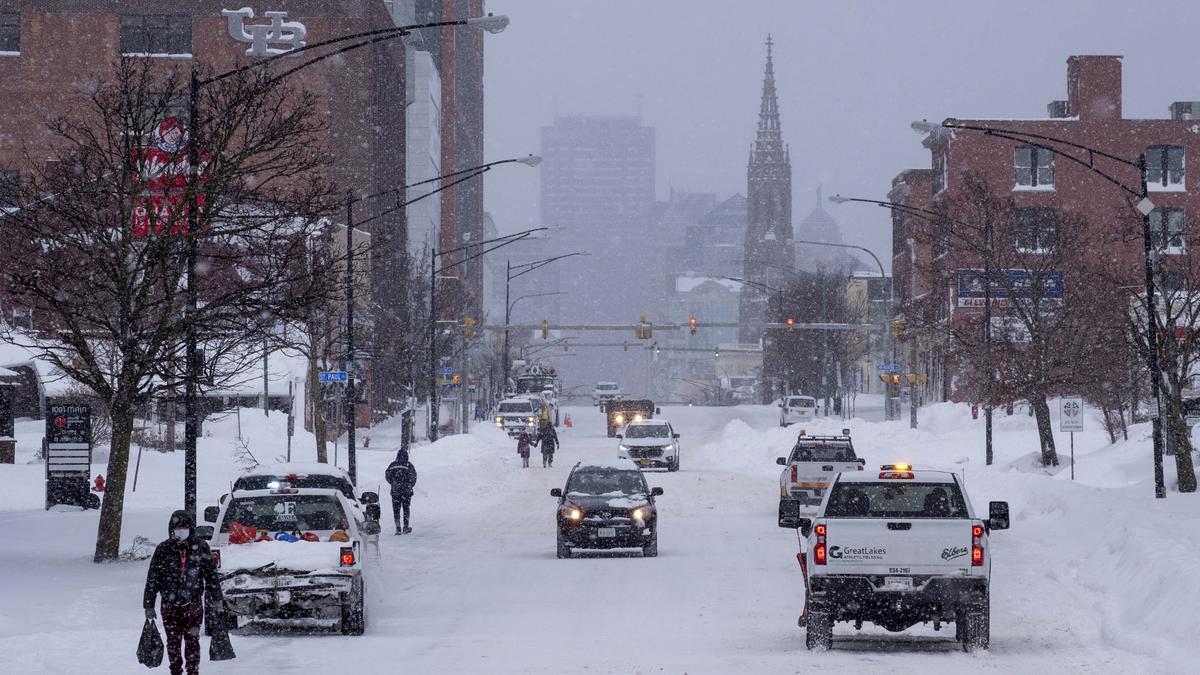 More snow in store for Buffalo after blizzard 'for the ages'