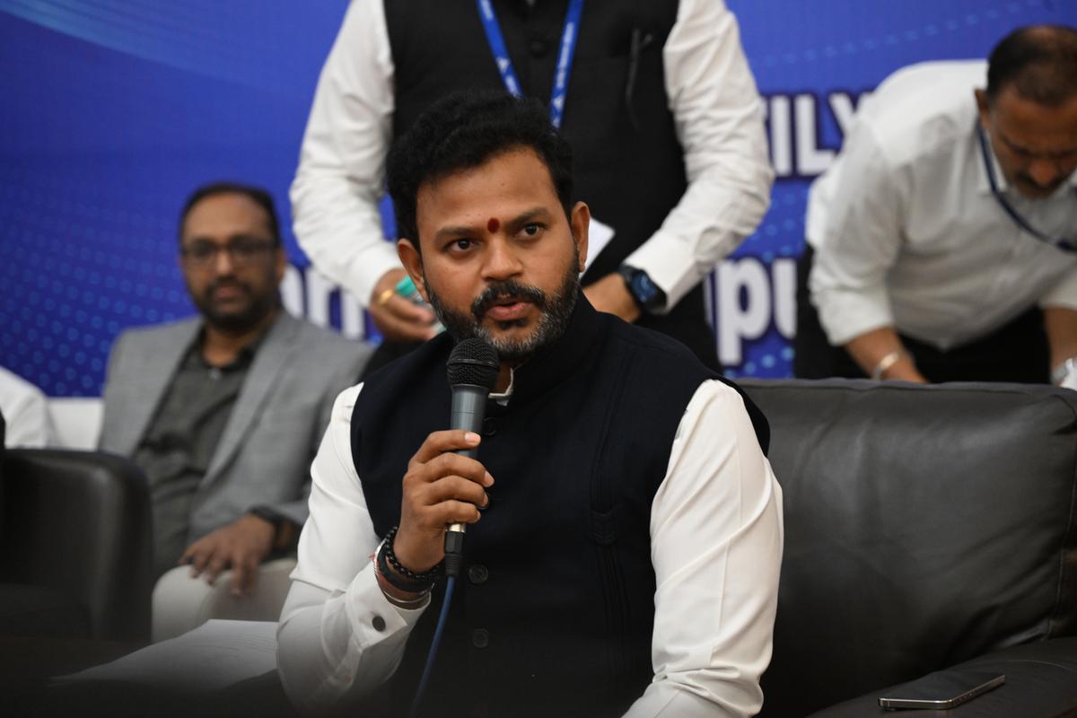 File picture of Union Minister of Civil Aviation Rammohan Naidu