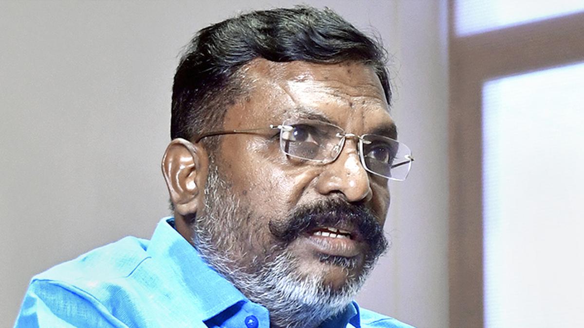 Governor Ravi was appointed to implement RSS’ agenda in T.N., says Thirumavalavan