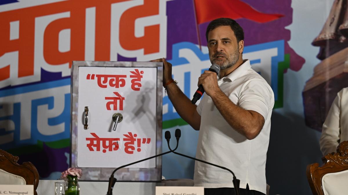 BJP takes swipe at Rahul Gandhi over interpretation of ‘ek hain to safe hain’