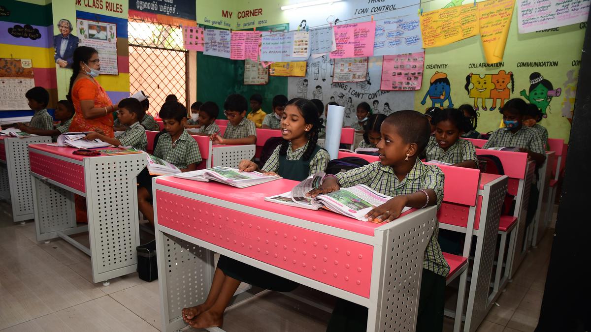 Student strength in Chennai Corporation schools increases to 1.35 lakh