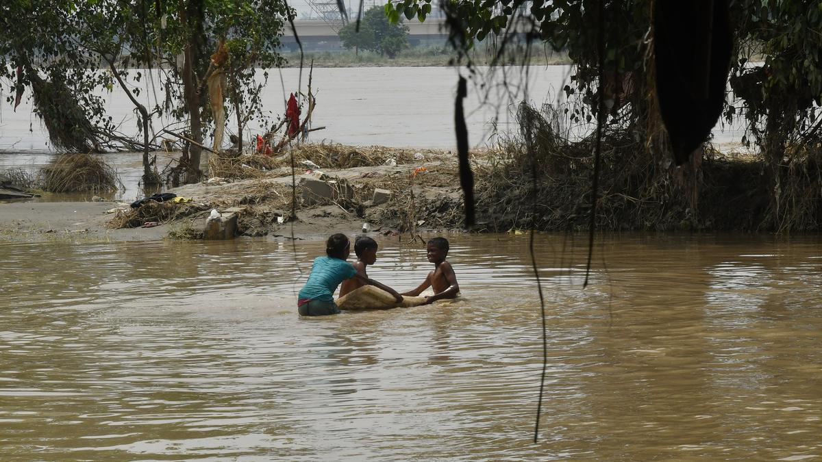 Yamuna recedes after crossing danger mark in Delhi