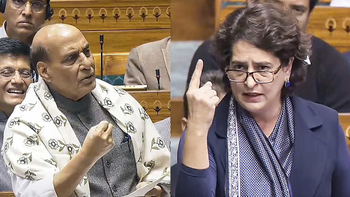 Top News of the day: Priyanka Gandhi, Rajnath Singh trade charges during debate on Constitution; Actor Allu Arjun arrested, let off on interim bail, and more